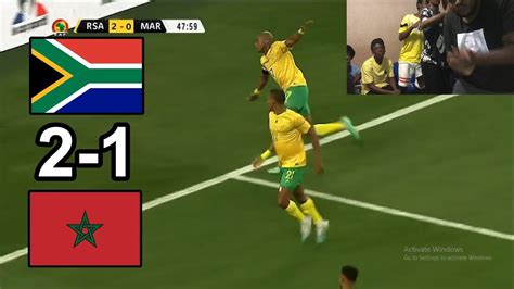 South Africa vs Morocco Extended Highlights & Goals - AFCON Qualifiers ...