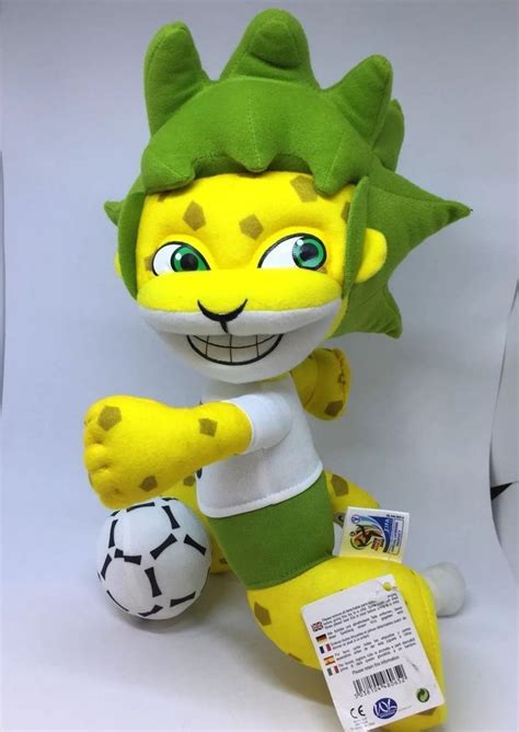 World Cup 2010 South Africa Zakumi Plush Soft Toy Football Mascot Soccer Fifa | eBay