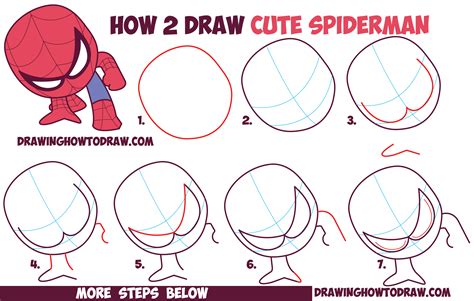 How To Draw Spider Man Step By Step Pictures Cool2bki - vrogue.co