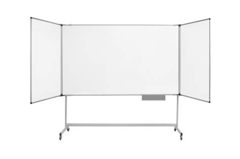 Freestanding Trio Folding Whiteboard - Boards Direct