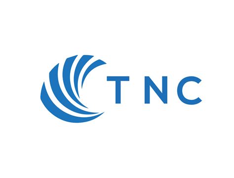 TNC letter logo design on white background. TNC creative circle letter logo concept. TNC letter ...