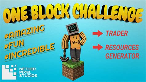 One Block Challenge by Netherpixel (Minecraft Marketplace Map) - Minecraft Marketplace (via ...