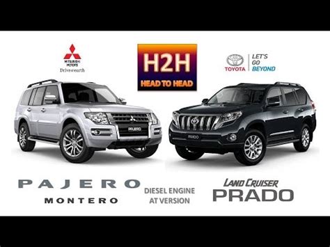 H2H #50 Mitsubishi Pajero (Montero) vs Toyota LC Prado - YouTube