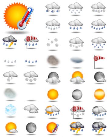 Weather conditions Icons - Lirent.net