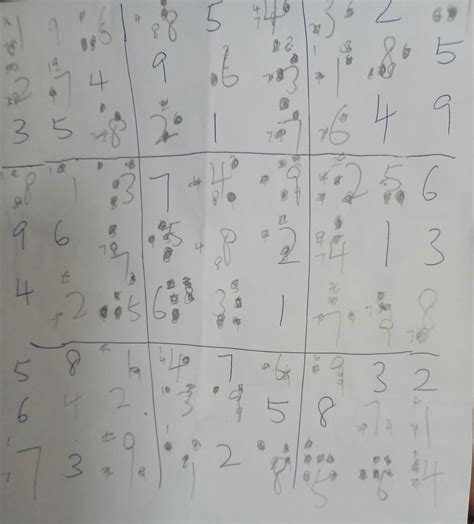 Sudoku on paper : r/sudoku