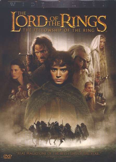 Lord Of The Rings The Fellowship Of The Ring Book Cover