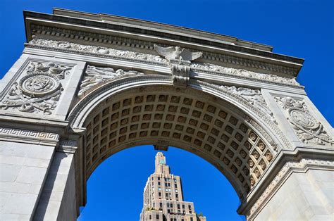 Washington Arch at Washington Square Park in New York City, New York - Encircle Photos