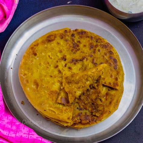 Chicken Keema Paratha recipe Debjanir Rannaghar