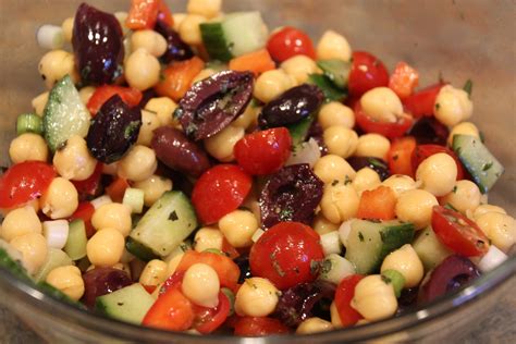 Mediterranean Garbanzo Bean Salad