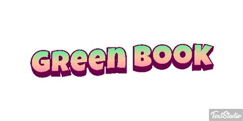 Green Book Movie Animated GIF Logo Designs