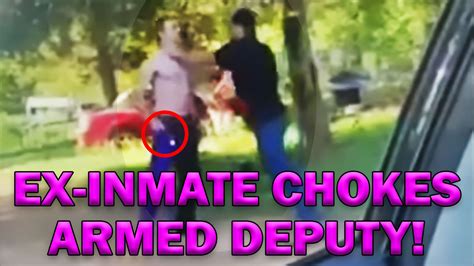 Ex-Inmate Chokes Armed Off-Duty Corrections Deputy On Video! LEO Round Table S07E37c – LEO Round ...