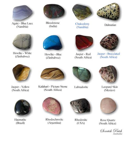 7 best tumbled gemstones images on Pinterest | Crystals, Gemstones and ...