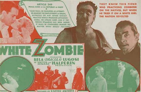 White Zombie - movie POSTER (Style D) (11" x 17") (1932) - Walmart.com