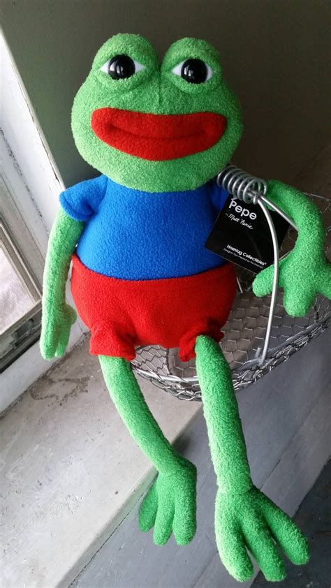 I just picked up The Official Pepe Plush. (Album) Stuffies, Plushies ...