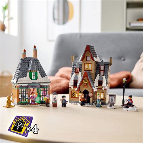 LEGO Harry Potter Hogsmeade Village Visit 76388 Building Kit with Honeydukes Store and The Three ...