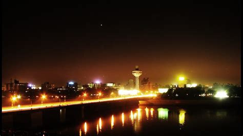 Never Seen Before Night View Of Ahmedabad Skyline - YouTube