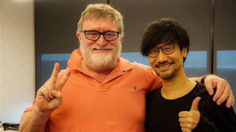 Hideo Kojima goes to Valve and meets with Gabe Newell