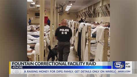 More than 600 weapons confiscated in sweep of Fountain Correctional facility near Atmore - YouTube