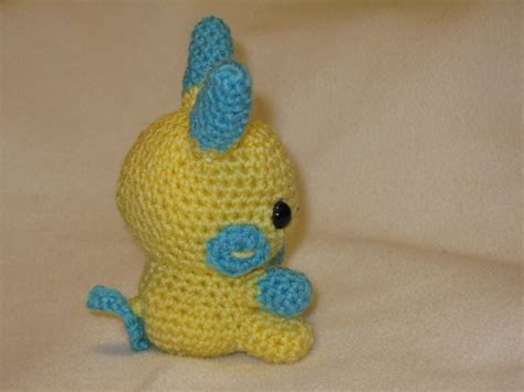 Chibi Minun OR Shiny Minun Amigurumi Plush - Etsy