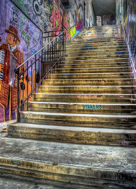 Graffiti Stairs | Stairs, Graffiti, City