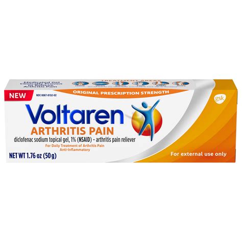 3 Pack Voltaren Arthritis Pain Topical Gel 1.76 Ounce 300671201776 | eBay