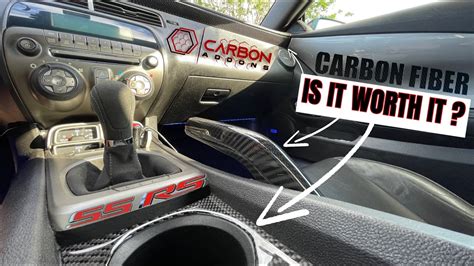 Carbon Fiber Interior Trim Pieces For My Camaro SS | Carbon Addons Product Review for 5th Gen ...