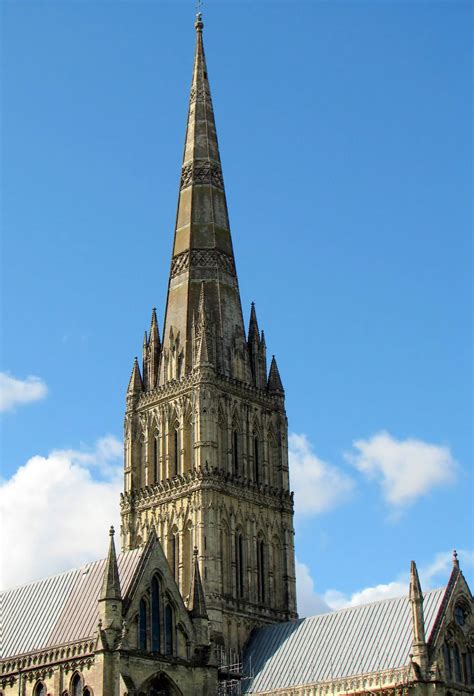 Gothic Architecture Cathedrals | For All The Saints Hauptwerk Salisbury Cathedral For All The ...