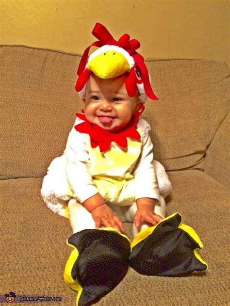 Lil' Chicken Baby Costume | Original Halloween Costumes - Photo 4/5