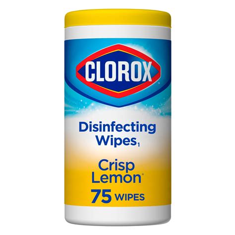 Clorox Disinfecting Wipes Value Pack, Bleach Free Cleaning Wipes - 75 ...