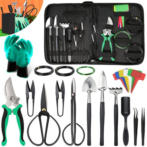 Buy Bonsai Tools Kit- 24 PCS Bonsai Tree Kit Tools for Beginners, Bonsai Tool Set Bonsai Starter ...