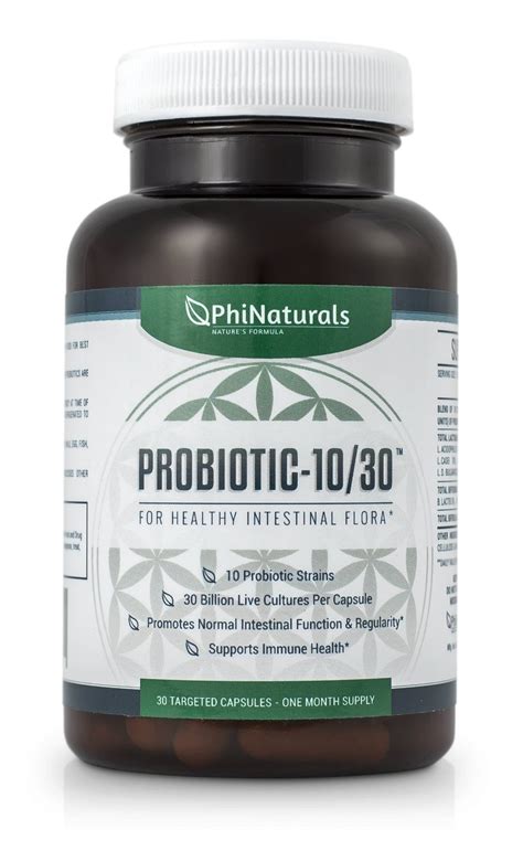 Probiotics 1030 Supplement - Probiotics Supplement with 30 Billion CFUs of High Strength ...