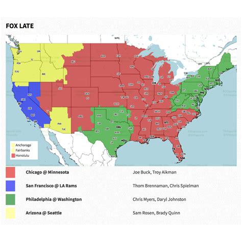 PACKERVILLE, U.S.A.: 2018 Week 17 NFL TV Maps