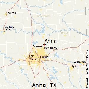 Map Of Anna Texas | Draw A Topographic Map