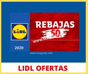 LIDL REBAJAS EN MODA - MSGÜELYINFO