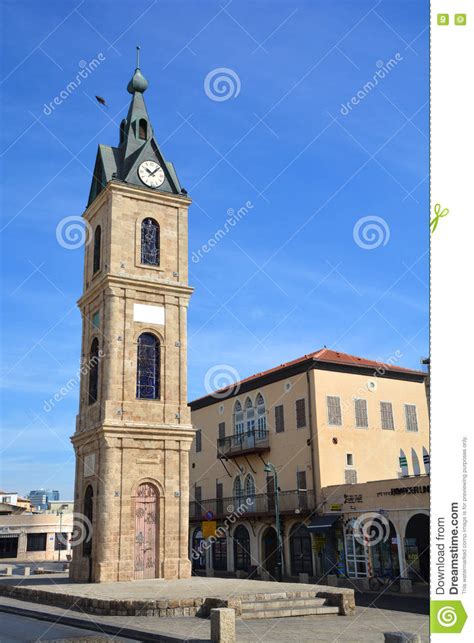 The Jaffa Clock Tower editorial photo. Image of jaffo - 81437881