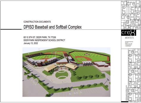 New Construction - Softball and Baseball Complex - Deer Park ISD (Subbid) - Virtual Builders ...