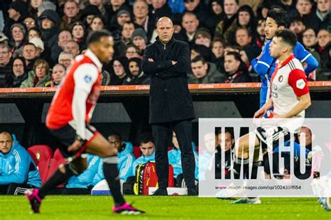 Eredivisie: Feyenoord v AZ Alkmaar Rotterdam - Feyenoord coach Arne ...