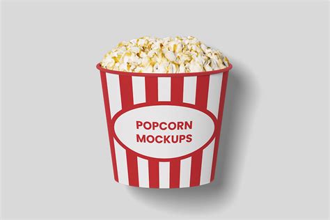 Popcorn Bucket Mockup :: Behance