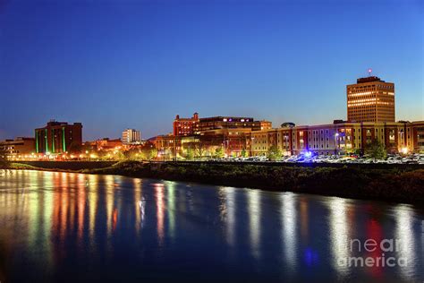 Downtown Binghamton New York Skyline Photograph by Denis Tangney Jr