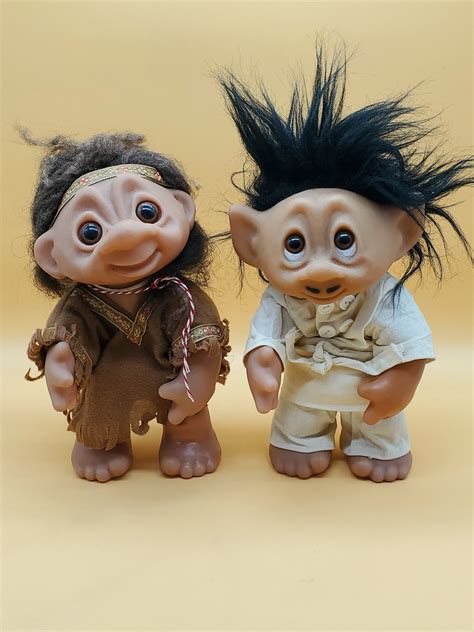 Vintage Thomas Dam Troll Doll, Select Styles. - Etsy