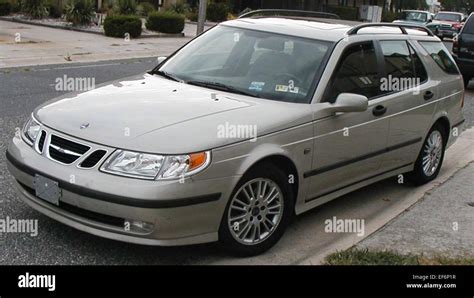 Saab 9 5 wagon Stock Photo - Alamy