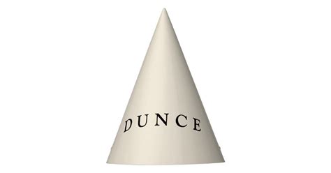 Dunce Hat | Zazzle