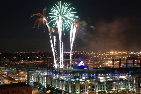 Rockies Fireworks Over Coors Field | This was taken from the… | Flickr