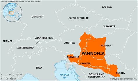 Pannonia | Roman Empire, Map, Hungary, & History | Britannica