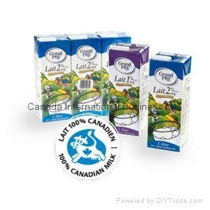 Canadian Long Shelf Life UHT Milk (Canada Trading Company) - Dairy Products - Processed Food ...