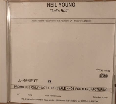 Neil Young – Let's Roll (2001, CDr) - Discogs