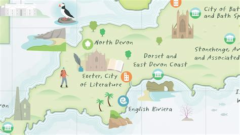 EXETER INCLUDED ON NEW ILLUSTRATED MAP OF UNIQUE UNESCO SITES IN THE UK – Exeter Chamber