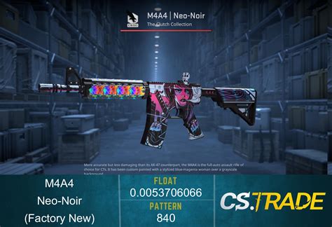 M4A4 | Neo-Noir ⭐️ CS2 Skin