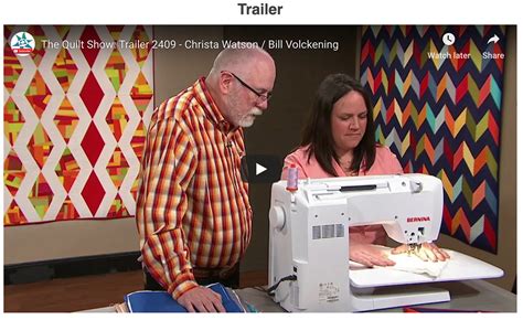 Sneak Peek of My Appearance on the Quilt Show with Alex Anderson and Ricky Tims! – Christa Quilts