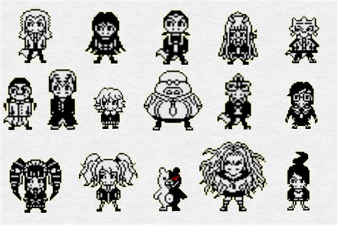 TTTL Danganronpa 8 bit Sprite Art by TTTLGal on DeviantArt